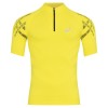 Tricou compresie Asics L, XL, Nylon, Galben