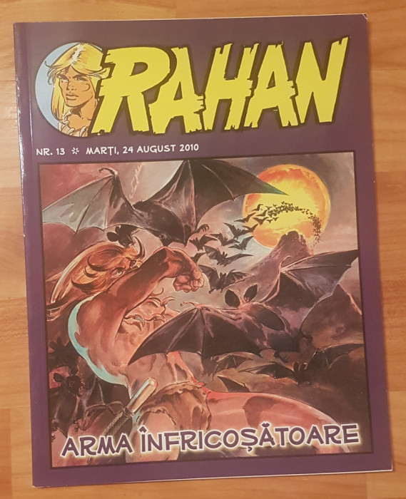 Revista Rahan Nr. 13 - 24 august 2010:Arma infricosatoare. In limba romana.