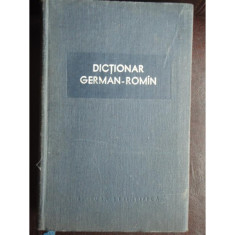 DICTIONAR GERMAN ROMIN foto