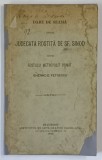 Carte DARE DE SEAMA JUDECATA SF. SINOD GHENADIE PETRESCU 1896 Brosata Editura Carol GOBL