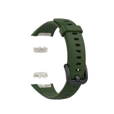 Curea Bratara Edman pentru Huawei Honor Band 6, siliconica, Verde foto