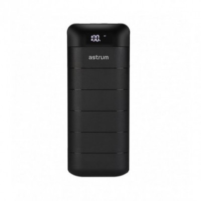 Baterie extern PowerBank 12000mAh 2A Astrum PB130 V2 Negru foto