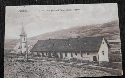 Carte postala, Ocna Dejului Cluj, 1915 foto