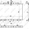 NRF 53911 Radiator, racire motor