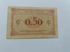 FRANTA 50 centimes 1920 foto