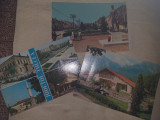 SET 3 CARTI POSTALE: BUSTENI, TULCEA, CRISTURU SECUIESC, Fotografie, Romania de la 1950