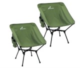 Cumpara ieftin Set 2 scaune de camping pliabile Sportneer, 150 kg, verde - RESIGILAT