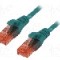 Cablu patch cord, Cat 6, lungime 1m, U/UTP, DIGITUS - DK-1612-010/G