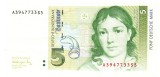 Germania West Germany 5 Mark 1991 P-37 Seria 3947733S5