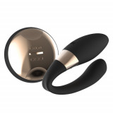 Vibratoare cu telecomanda - Lelo Tiani Duo Negru Vibrator pentru Cupluri Indraznete care Termine Impreuna