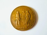 Rom&acirc;nia medalia:Expozițiunea Generală Rom&acirc;nă din București 1906,diam.=30 mm
