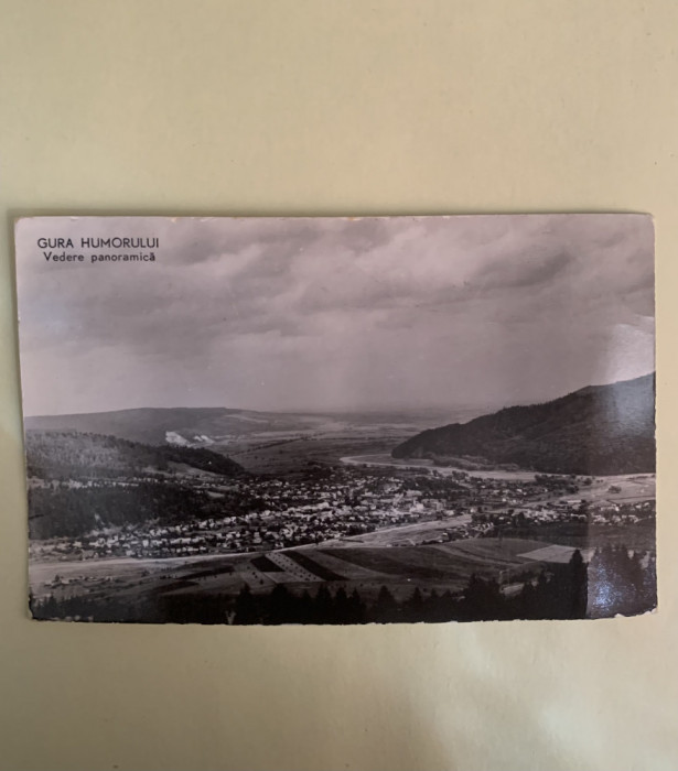 Carte poștală Gura Humorului-vedere panoramica