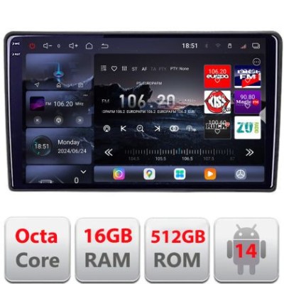 Navigatie Kia Ceed 2010-2012 Android radio gps internet 8 core QLED 2K 16+512 360 Edotec CarStore Technology foto