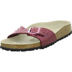 Slapi Femei Birkenstock Madrid 1014403MADRIDMETALLICSTONESPORT foto