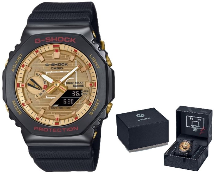 Ceas Barbati, Casio G-Shock, G-Squad Bluetooth GBM-2100RH-1AER - Marime universala