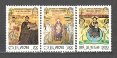 Vatican.1994 Congres international de arheologie crestina-mozaic SV.612 foto