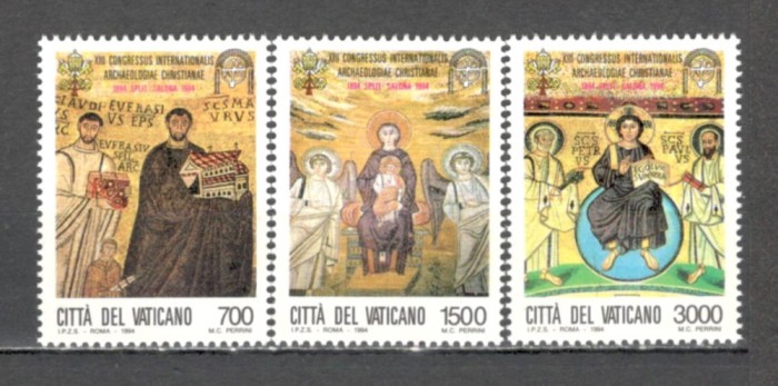 Vatican.1994 Congres international de arheologie crestina-mozaic SV.612