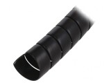&Icirc;nfășurare Spiralată 39mm Polipropilenă Neagră 1m