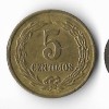 Moneda 5 centimos 1947 - Paraguay, America Centrala si de Sud, Bronz