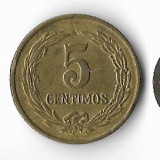 Moneda 5 centimos 1947 - Paraguay, America Centrala si de Sud