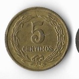 Moneda 5 centimos 1947 - Paraguay