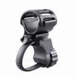 Clema de fixare pentru bicicleta cu curea zimtata si suport reglabil 360grade pentru lanterna GP209