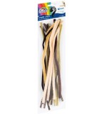 Accesorii creatie sarma plusata maro,30 cm,20 bucati set