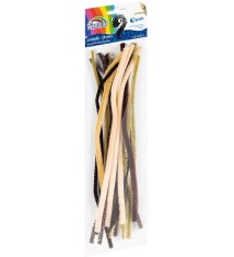 Accesorii creatie sarma plusata maro,30 cm,20 bucati set