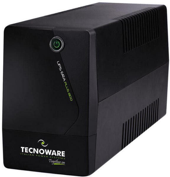 UPS Tecnoware &quot;ERA PLUS&quot;, Line int., Tower, 560 W, AVR, Schuko x 2, LED, back-up 11 - 20 min. &quot;FGCERAPL802SCH&quot; (timbru verde 11 lei)