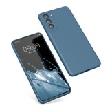 Husa Kwmobile pentru Samsung Galaxy S21, Silicon, Verde, 56681.57