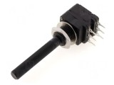 Potentiometru axial 10k&Omega; 100mW THT 6mm plastic