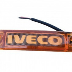 Lampa de gabarit cu LOGO IVECO GALBEN 12v-24v