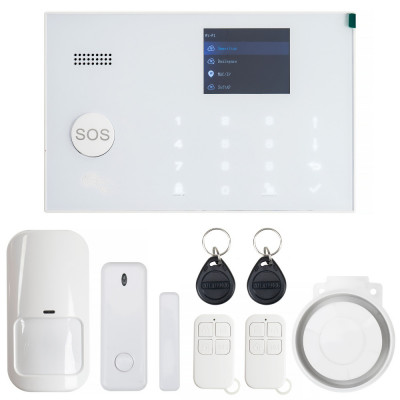 Aproape nou: Sistem de alarma wireless PNI SafeHome PT700 WiFi si GSM 4G cu monitor foto