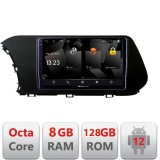 Navigatie Hyundai i20 2020+ Android 2K QLED Octa Core 8GB RAM 128GB