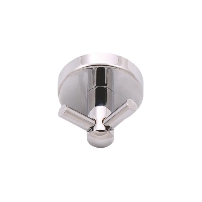 Suport din inox, cu 2 agatatori, pentru prosop, A102 foto