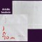 Fata de perna 76x70cm - broderie sparta cusuta de mana, motiv fluture