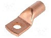 Terminal tip inelar tubular, pentru surub M10, ERGOM - KM70/10