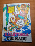 Carte pentru copii de colorat - calatoria lui radu in lumea costumelor-anul 1984
