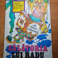 carte pentru copii de colorat - calatoria lui radu in lumea costumelor-anul 1984