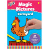 Magic Pictures - Razuim si coloram - Ferma PlayLearn Toys, Galt