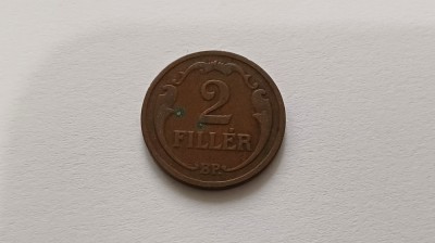 Ungaria -2 Filler 1927 foto