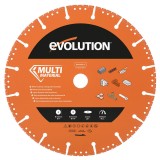 Disc multifunctional diamantat pentru masini de taiat beton, Evolution &Oslash;230 x 22.3 mm, 16 dinti