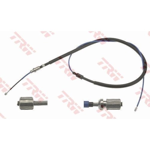 Cablu frana mana Citroen C3 I (Fc Fn) 02.02-12.13, C3 2 (Sc) 09.09-, C3 Pluriel (Hb) 05.03-, Spate, Stanga=Dreapta, TRW