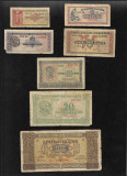 Lot / Set Grecia 50 lepta+1+2+5+10+20+100 drahme / drachmai 1940-1941