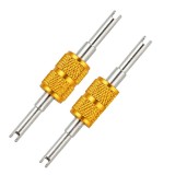Set 2 surubelnite pentru ventil valva tubeless si instalatii aer conditionat, unealta demontare miez valva, metal rezistent, utilizare auto si HVAC