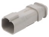 Conector Cablu-Cablu BULGIN PX0109P04GY, 4 Pini, IP68, Montare Mecanica, Pini 16, Gri