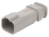 Conector cablu-cablu PX0 4 pini gri IP68