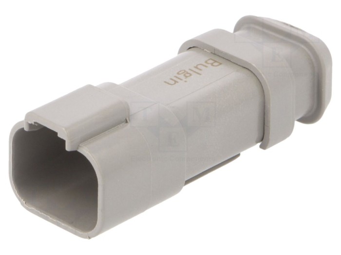 Conector cablu-cablu 4 pini IP68