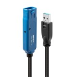Lindy Cablu Extensie USB 3.0 Activ P 10m &quot;LY-43157&quot; (timbru verde 2.00 lei)