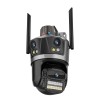 Camera de Supraveghere WiFi, TSS-P12, 3 Lentile,Full HD, Unghi Larg, Zoom 6X